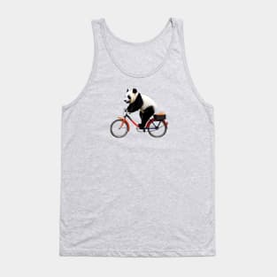 Panda Bicycle Tank Top